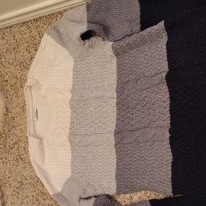 Black white and grey Sweater
